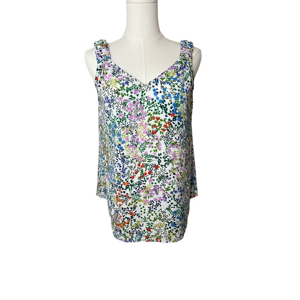 Cabi Rotation Tank top in the Paradise Floral pattern. (B30211)